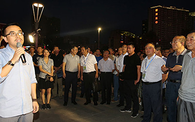 西安高新區璀璨之夜“互看、互學、互比”現場交流會