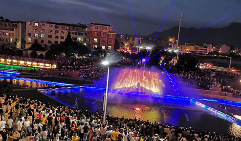 昨晚的蘇溪鎮驚艷了多少人！