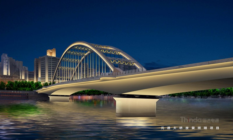 橋梁亮化，打造城市的靚麗名片