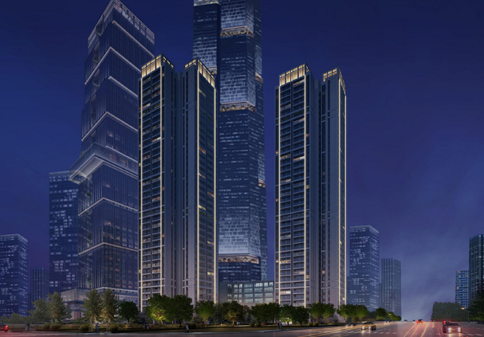 成都中海秦皇寺夜景照明設(shè)計(jì)