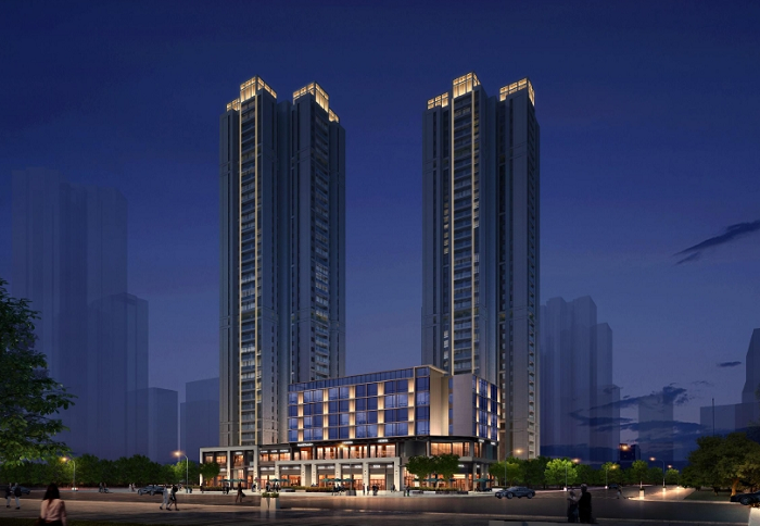 成都中海秦皇寺夜景照明設(shè)計(jì)